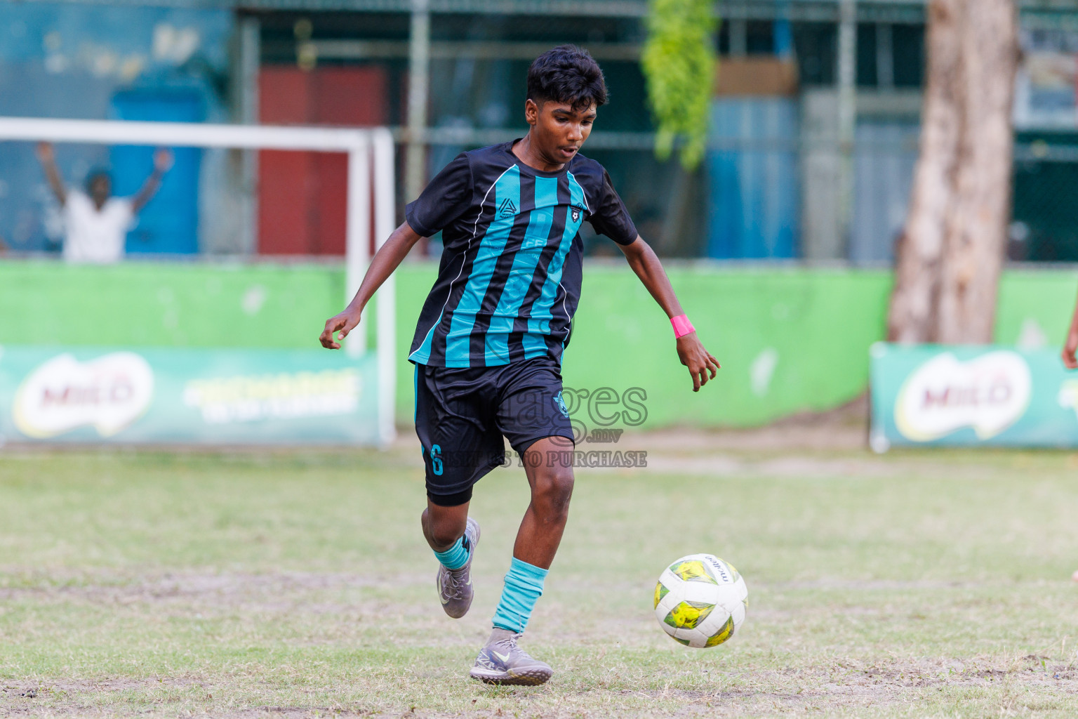 Day 4 of MILO Academy Championship 2025 (U14) was held on Sunday, 2nd November 2025 at Henveiru Football Grounds, Male', Maldives . 
Photos: Hassan Simah / images.mv