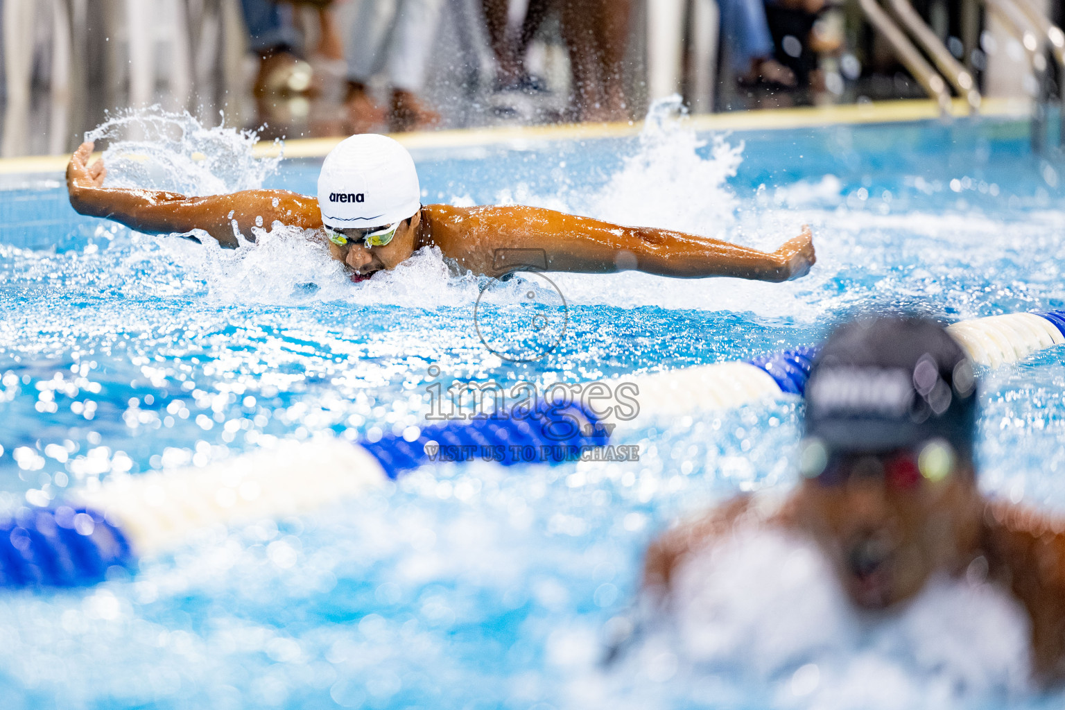 Day 6 of BML 21st Interschool Swimming Competition 2025 was held in Hulhumale' Swimming Pool, Hulhumale', Maldives on Thursday, 16th October 2025.
Photos: Hassan Simah / images.mv