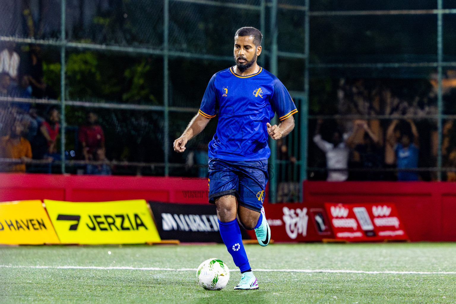 Dharumavantha vs Customs RC in Day 13 of Office League 2025 was held on Monday, 28th April 2025 in Hulhumale', Maldives. Photos: Nausham Waheed / images.mv