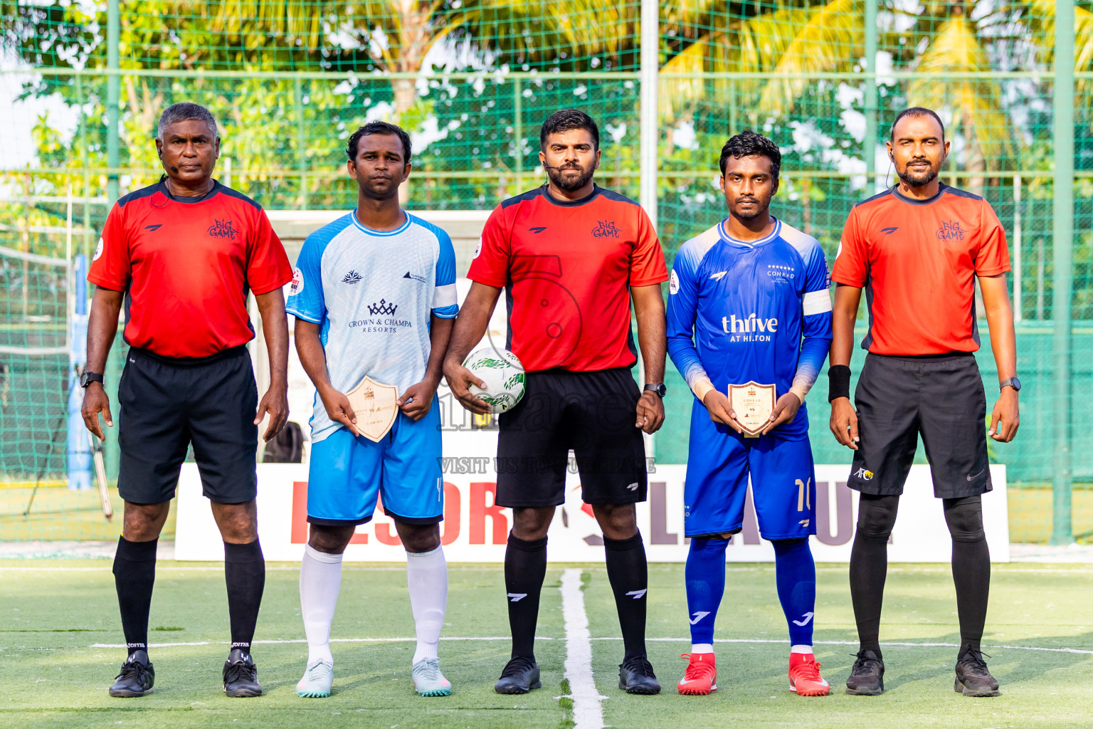 Conrad vs Vilamendhoo in Day 4 of Resort League 2025 (Ari Zone) was held on Monday, 23rd June 2025 in Conrad Maldives Rangali Island, Alif Dhaalu Atoll, Maldives. Photos: Nausham Waheed / images.mv