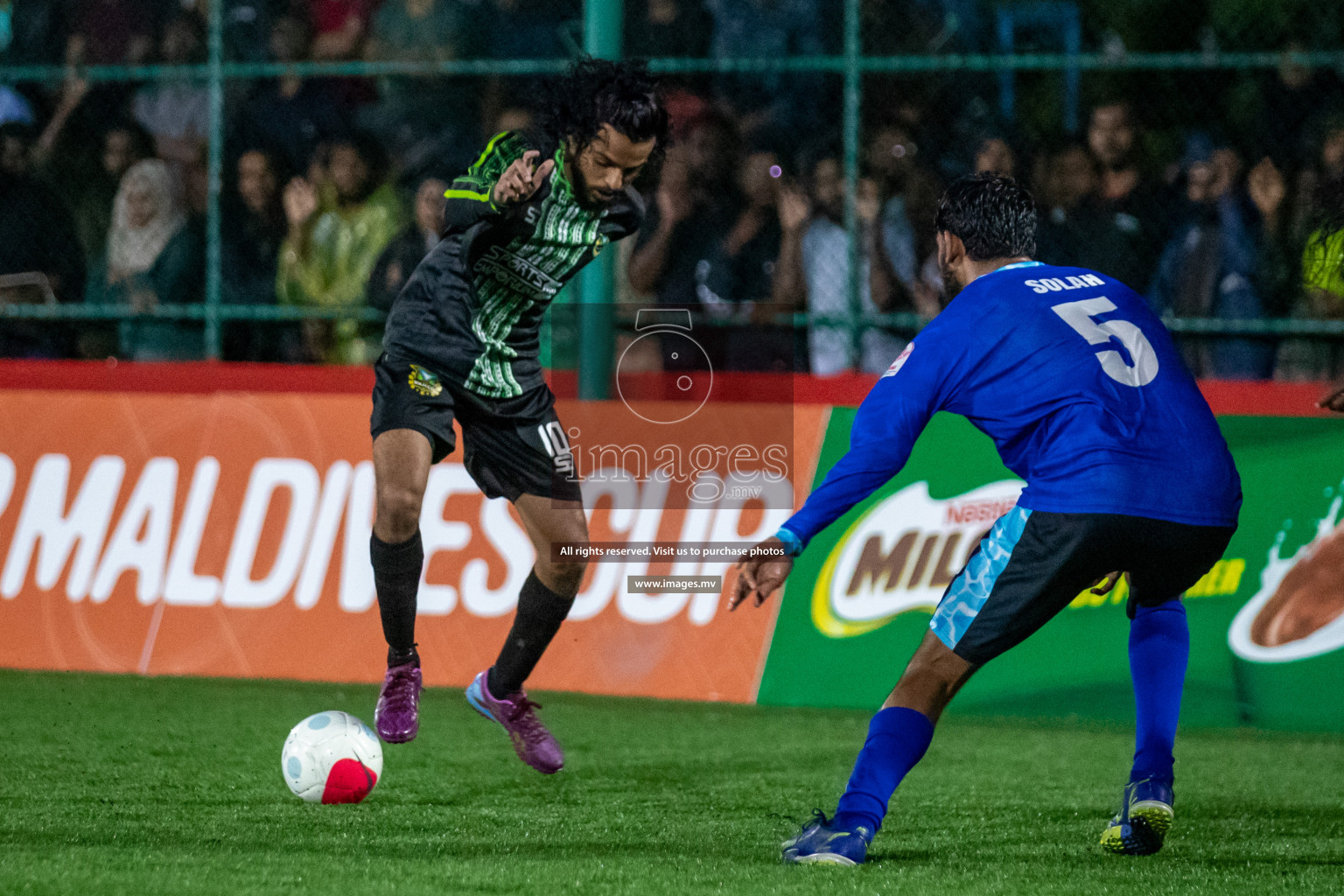 WAMCO vs Club Fen in Club Maldives Cup 2022 was held in Hulhumale', Maldives on Wednesday, 12th October 2022. Photos: Hassan Simah / images.mv