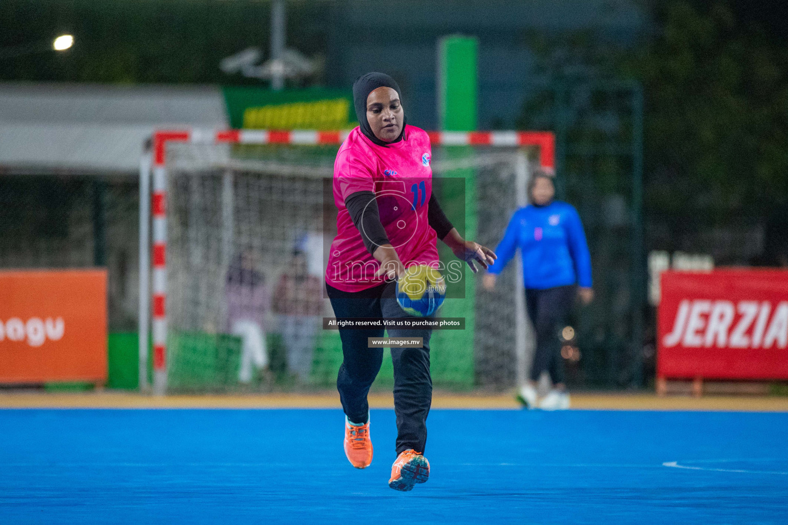 Day 8 of 6th MILO Handball Maldives Championship 2023, held in Handball ground, Male', Maldives on 27th May 2023 Photos: Nausham Waheed/ Images.mv