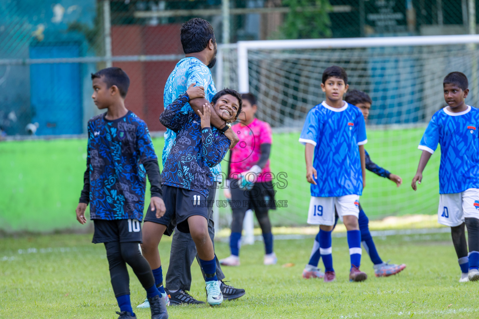 Day 1 of MILO Kids 7s Weekend 2024 held in Male, Maldives on Thursday, 17th October 2024. Photos: Shuu / images.mv