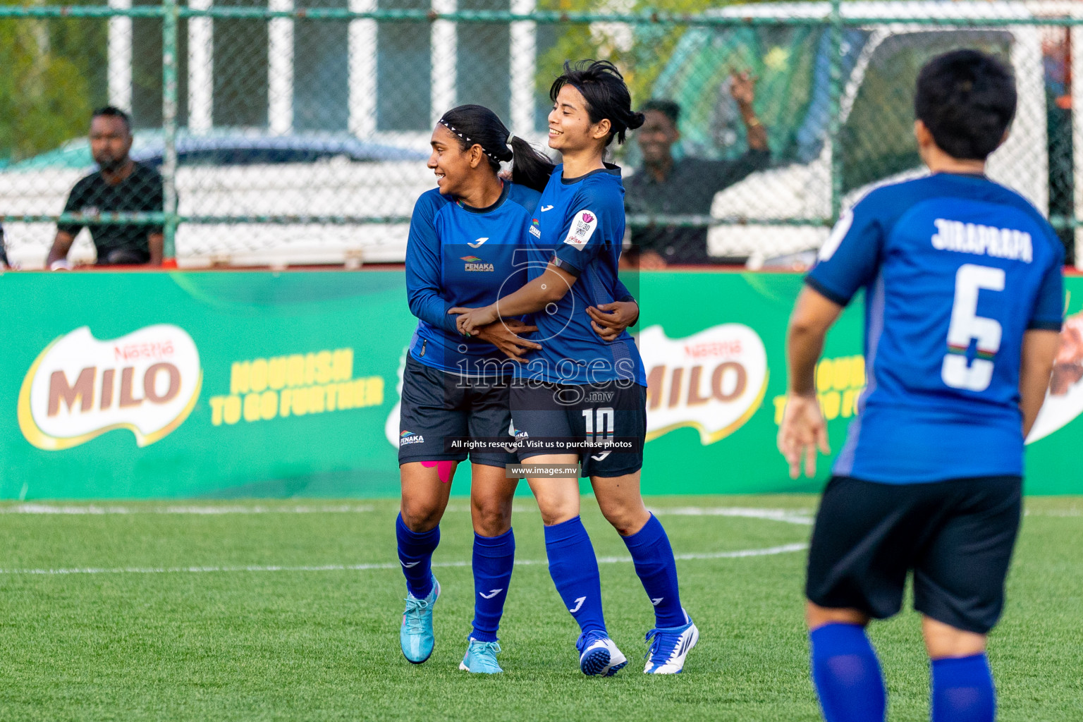 Team Fenaka vs Club MYS in Eighteen Thirty Women's Futsal Fiesta 2022 was held in Hulhumale', Maldives on Monday, 17th October 2022. Photos: Mohamed Mahfooz Moosa / images.mv