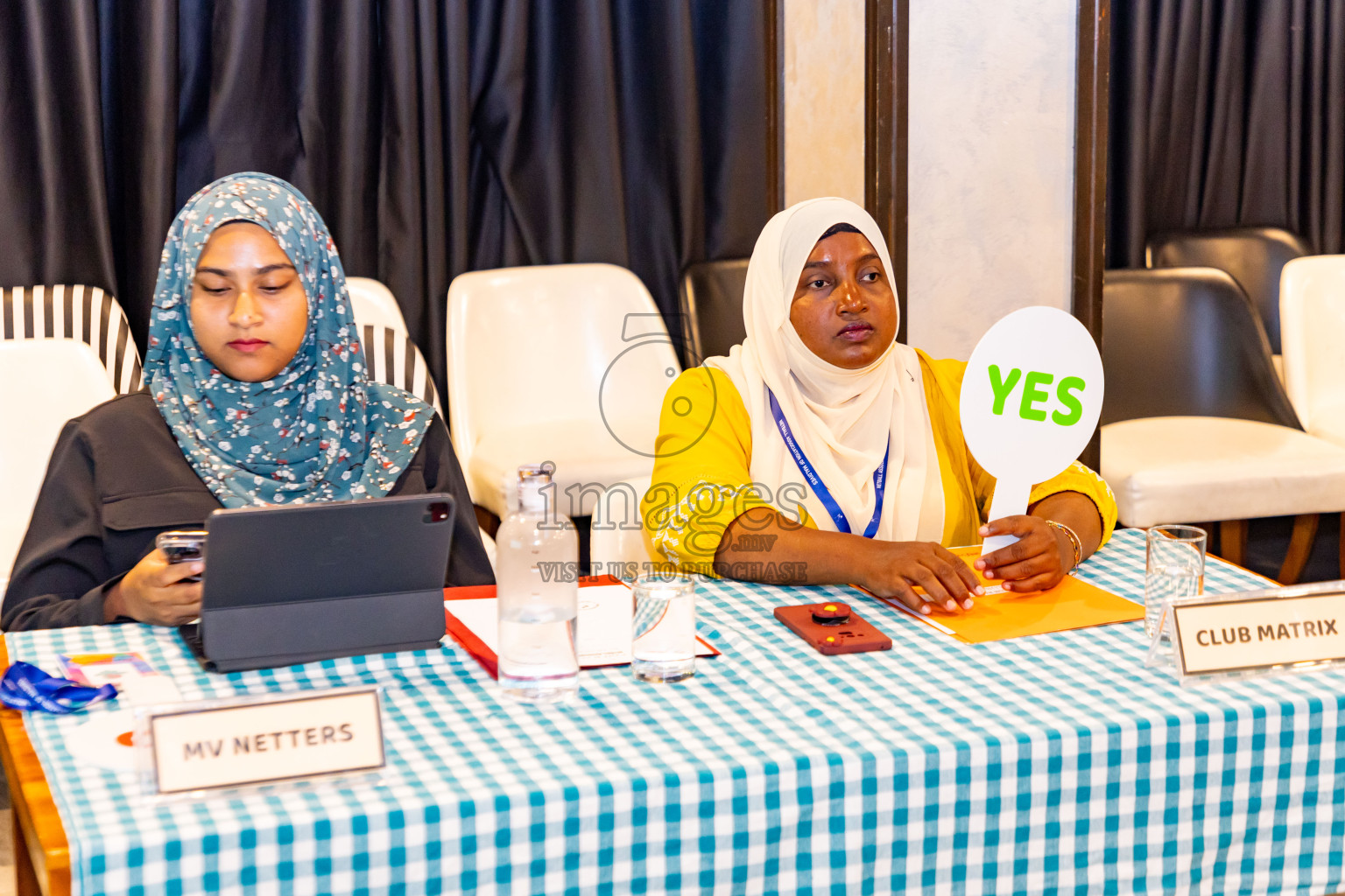 Annual General Meeting 2024 of Netball Association of Maldives was held on Thursday , 28th March 2024, in Male', Maldives Photos: Nausham Waheed / images.mv