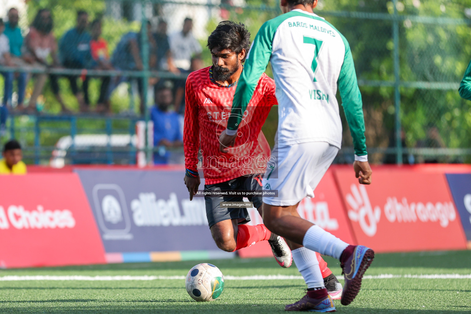 Stelco Club vs Baros Maldives in Club Maldives Cup 2023 held in Hulhumale, Maldives, on Thursday, 27th July 2023 Photos: Nausham Waheed/ images.mv