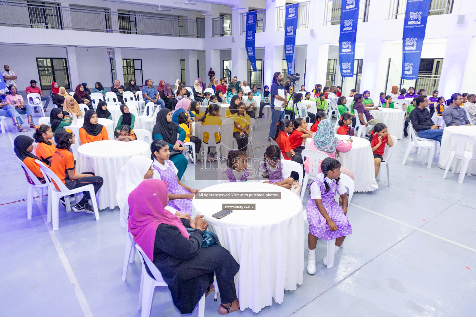 Draw Ceremony of Nestle' Kids Netball Fiesta 2023 held in Salaahudheen School, Hulhumale', Maldives on Monday, 27th November 2023. Photos: Nausham Waheed / images.mv