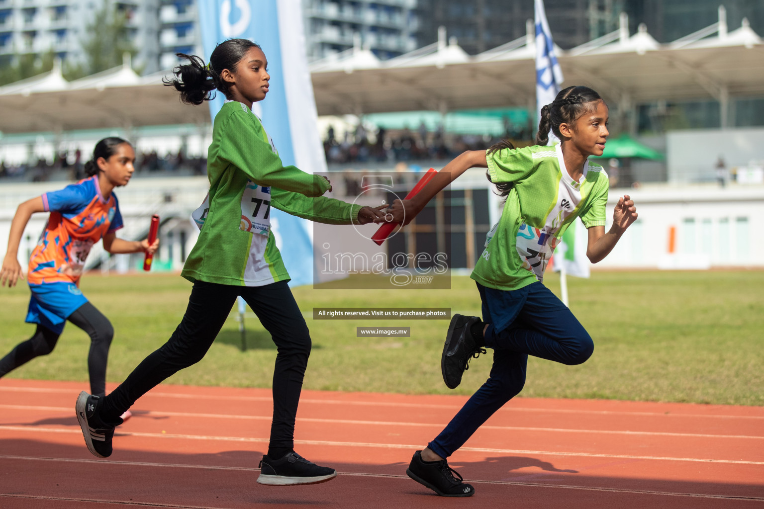 Day four of Inter School Athletics Championship 2023 was held at Hulhumale' Running Track at Hulhumale', Maldives on Wednesday, 18th May 2023. Photos:  Nausham Waheed / images.mv