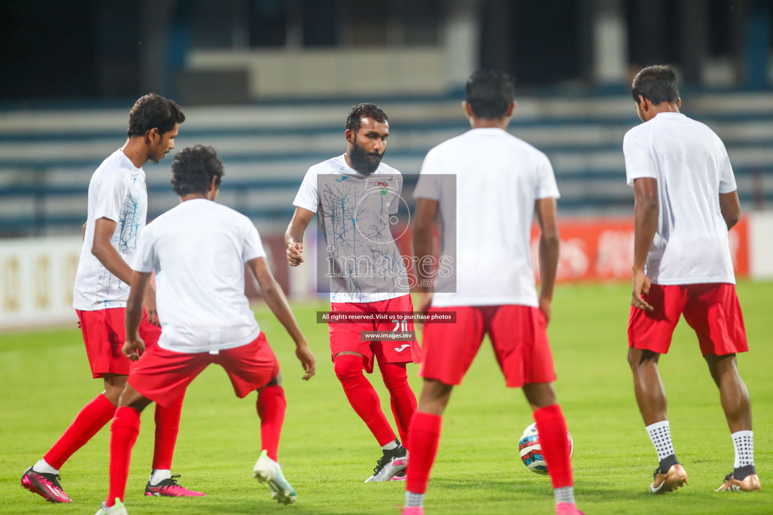 Maldives vs Bhutan in SAFF Championship 2023 held in Sree Kanteerava Stadium, Bengaluru, India, on Wednesday, 22nd June 2023. Photos: Nausham Waheed / images.mv