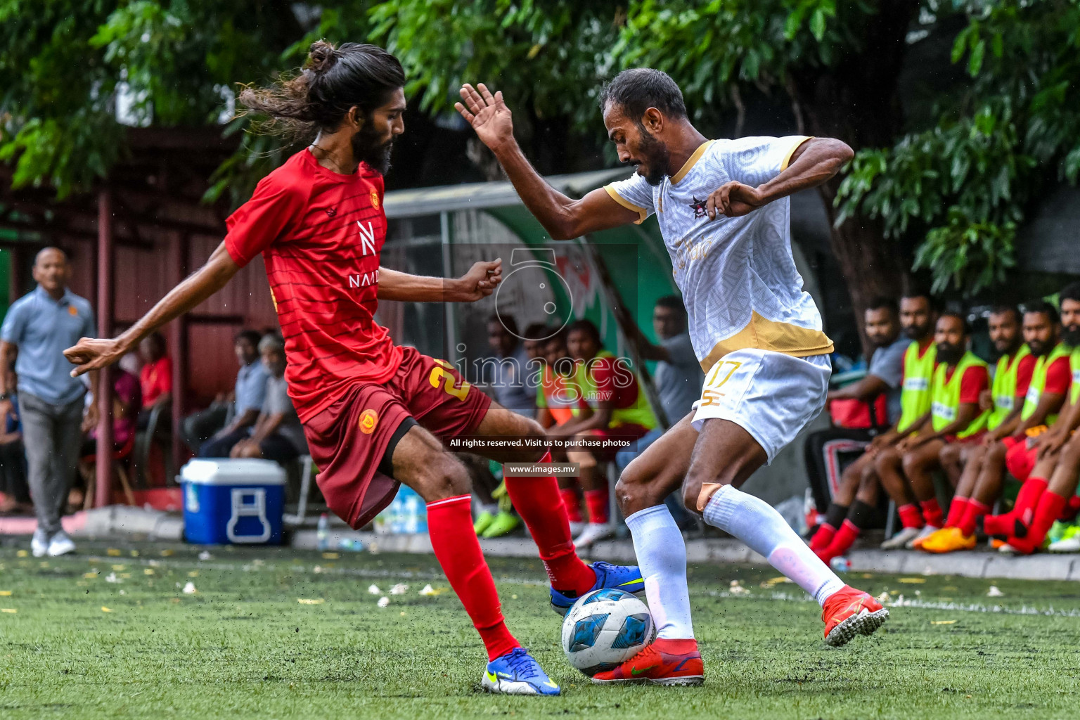 Victory Sports Club vs CLUB Teenage in the 2nd Division 2022 on 31st July 2022, held in National Football Stadium, Male', Maldives Photos: Nausham Waheed / Images.mv