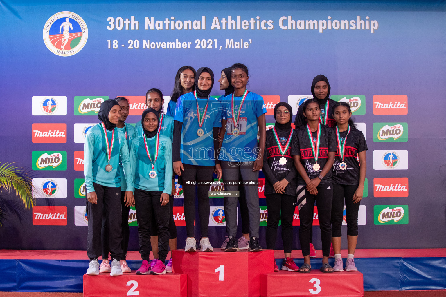 Day 3 from 30th National Athletics Championship 2021 held from 18 - 20 November 2021 in Ekuveni Synthetic Track