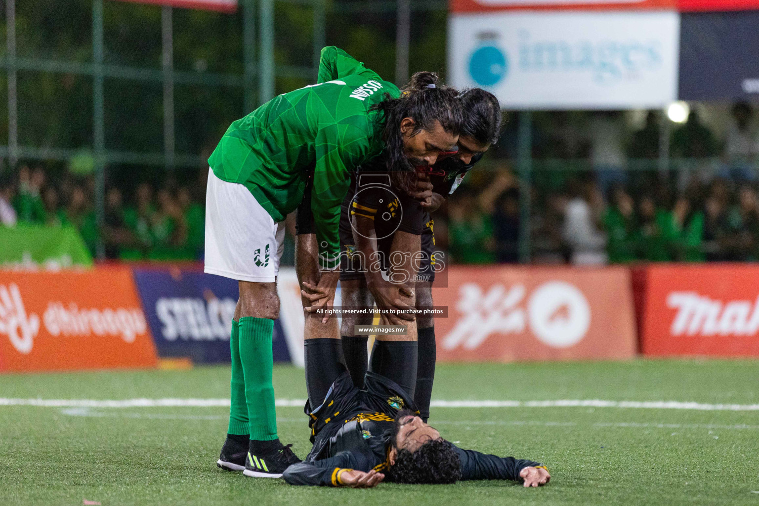 URBANCO vs WAMCO in Quarter Final of Club Maldives Cup 2023 held in Hulhumale, Maldives, on Saturday, 12th August 2023
Photos: Ismail Thoriq / images.mv