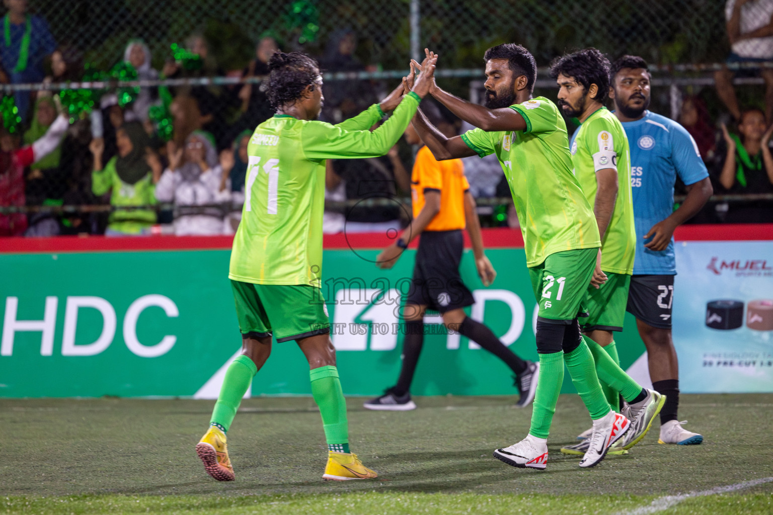 Team DJA VS Trade Club in Club Maldives Classic 2024 held in Rehendi Futsal Ground, Hulhumale', Maldives on Saturday, 14th September 2024. 
Photos: Hassan Simah / images.mv