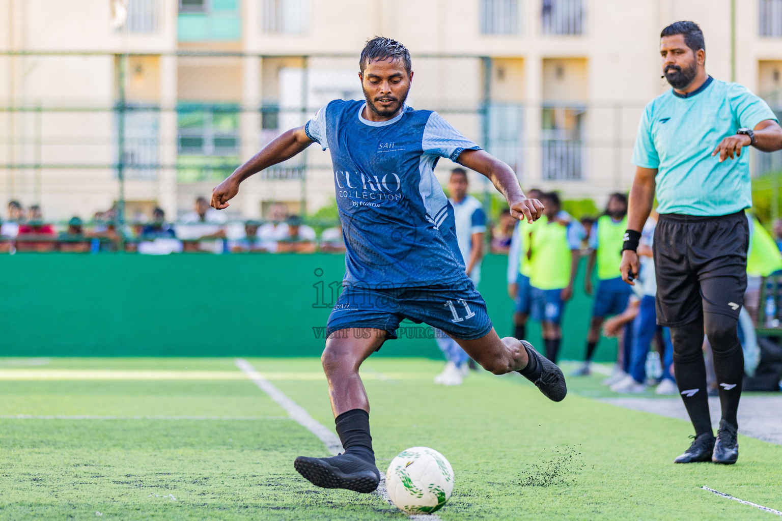 Kandooma vs SAII Lagoon in Resort League 2025 (South Male Zone) day 5 was held on Thursday, 2nd October 2025 in Crossroads's Maldives, Photos: Areef Adam / images.mv