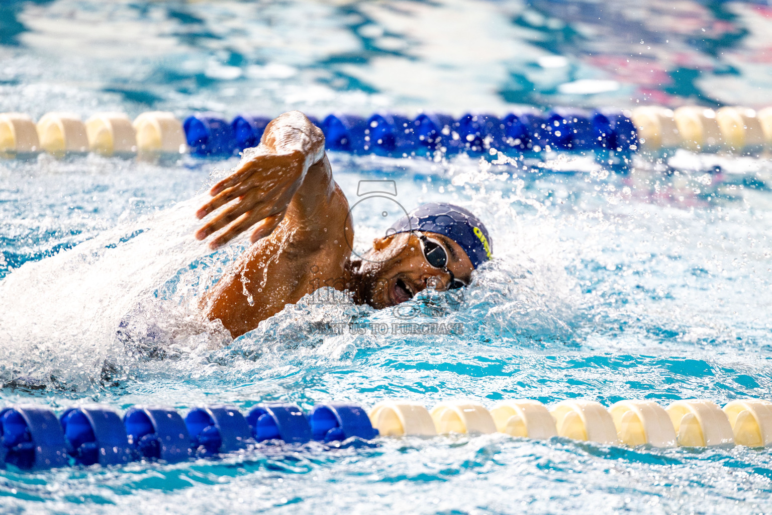 Day 6 of National Swimming Competition 2024 held in Hulhumale', Maldives on Wednesday, 18th December 2024. 
Photos: Hassan Simah / images.mv