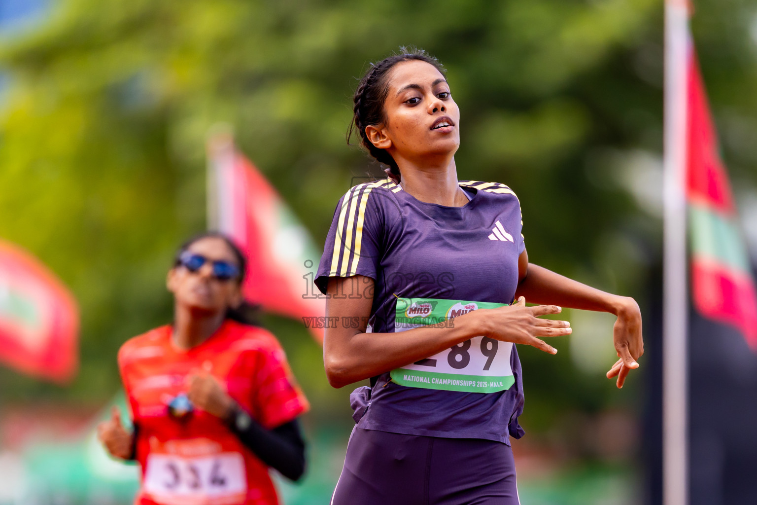 Day 3 of National Athletics Championship 2025 was held at Ekuveni Running Ground in Male', Maldives on Saturday, 16th August 2025. Photos: Nausham Waheed / images.mv