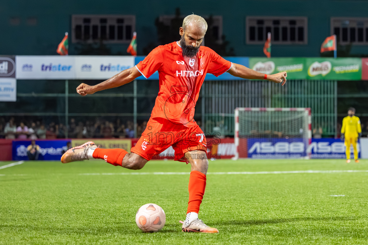 STO RC vs Club WAMCO in Day 14 of Club Maldives Cup 2025 was held in Rehendhi Futsal Ground, Hulhumale', Maldives on Tuesday, 14th October 2025. Photos: Mohamed Mahfooz Moosa / images.mv