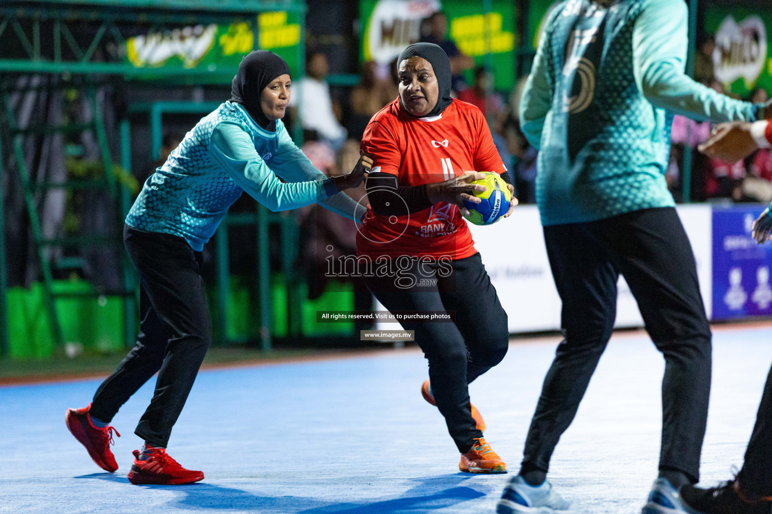 Day 1 of 7th Inter-Office/Company Handball Tournament 2023, held in Handball ground, Male', Maldives on Friday, 16th September 2023 Photos: Nausham Waheed/ Images.mv