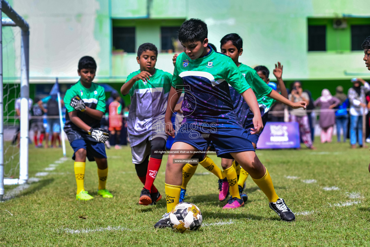 Day 1 of Milo Kids Football Fiesta 2022 was held in Male', Maldives on 19th October 2022. Photos: Nausham Waheed/ images.mv