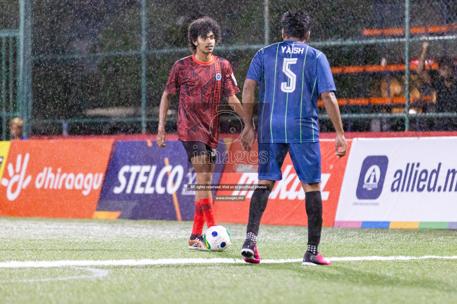 Club Immigration vs Police Club in Club Maldives Cup 2023 held in Hulhumale, Maldives, on Sunday, 16th July 2023 Photos: Ismail Thoriq / images.mv