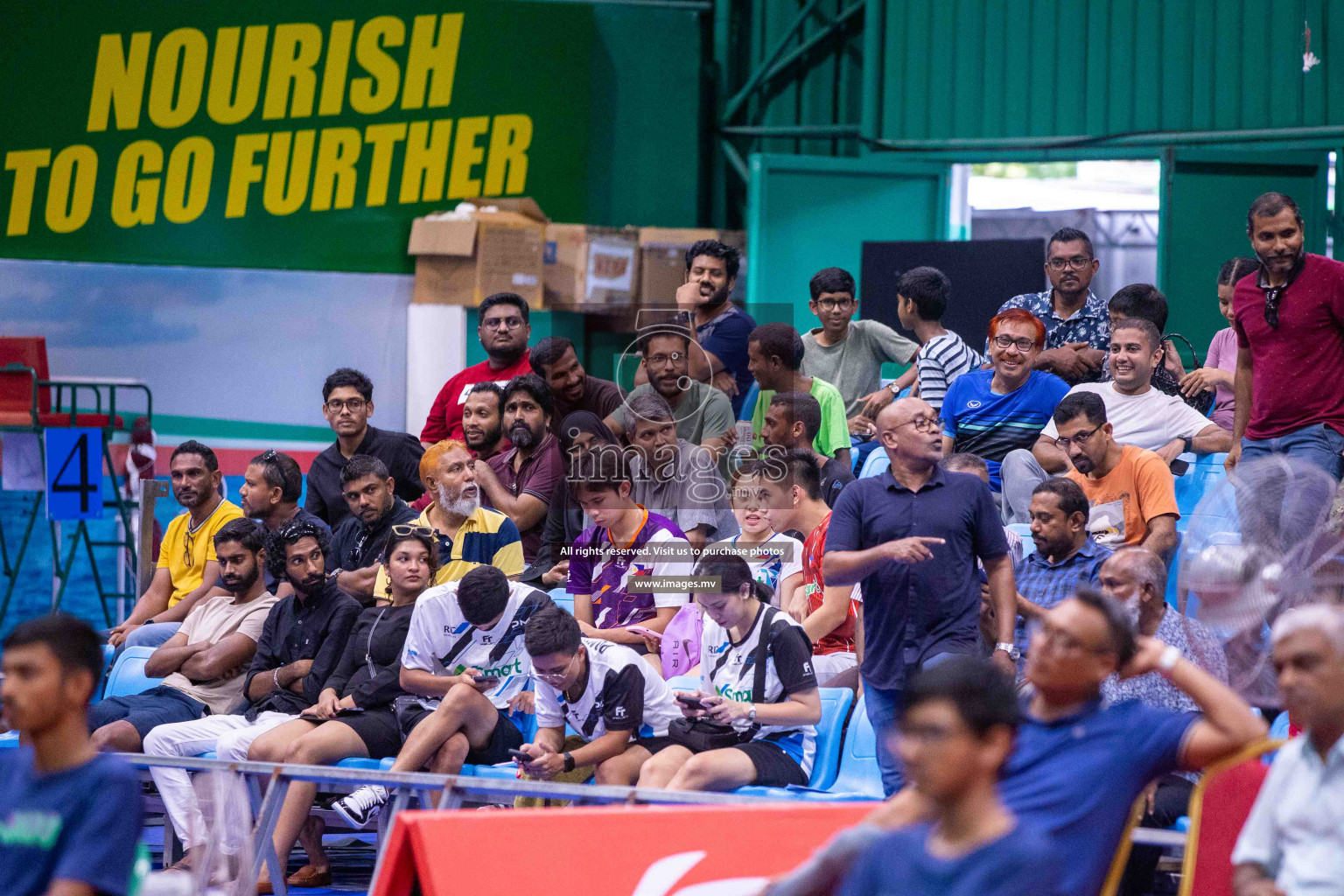 Finals of Li-Ning Maldives International Challenge 2023, was is held in Ekuveni Indoor Court, Male', Maldives on Saturday, 10th June 2023. Photos: Ismail Thoriq / images.mv