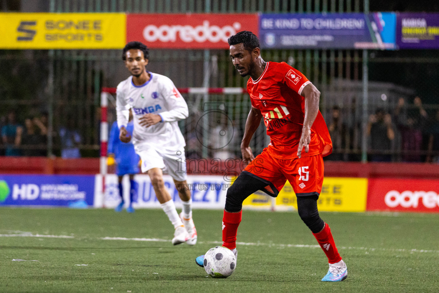 HA Filladhoo vs HA Ihavandhoo in Day 5 of Golden Futsal Challenge 2024 was held on Friday, 19th January 2024, in Hulhumale', Maldives
Photos: Ismail Thoriq / images.mv