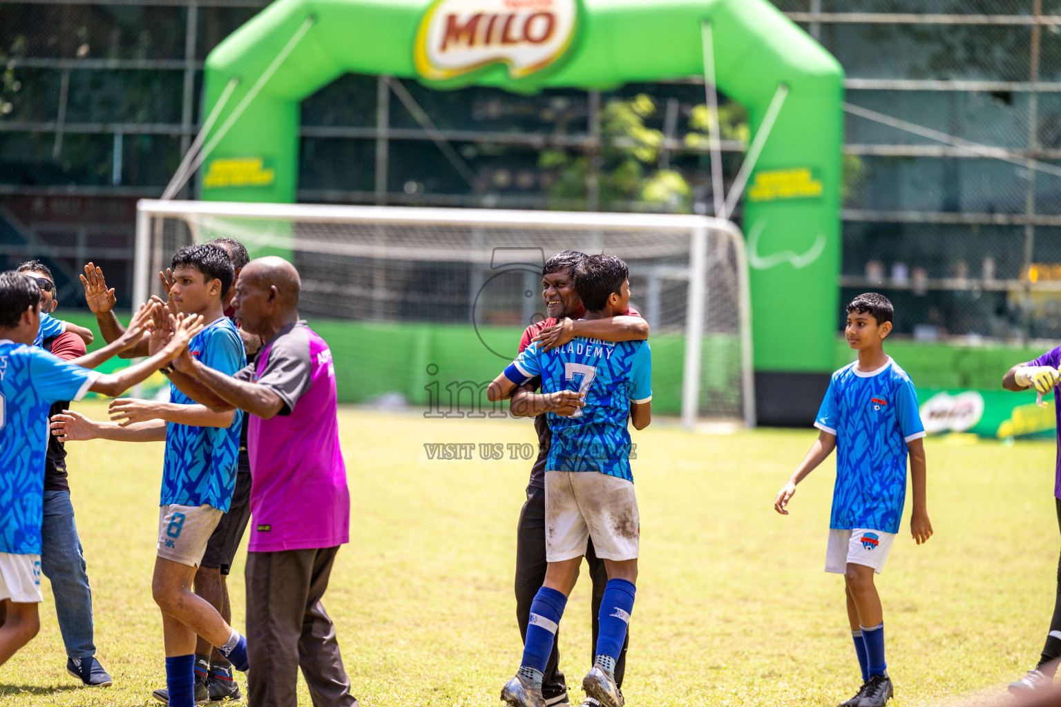 Day 4 of MILO Academy Championship 2024 (U-14) was held in Henveyru Stadium, Male', Maldives on Sunday, 3rd November 2024.
Photos: Ismail Thoriq /  Images.mv