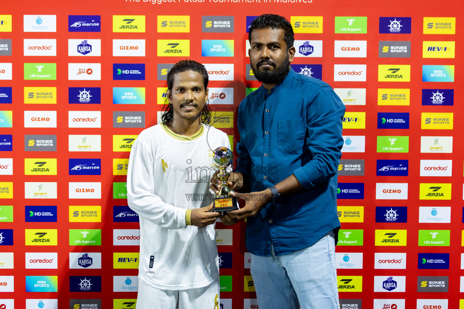 Th. Madifushi  VS  Th. Thimarafushi in Day 11 of Golden Futsal Challenge 2024 was held on Thursday, 25th January 2024, in Hulhumale', Maldives
Photos: Nausham Waheed / images.mv