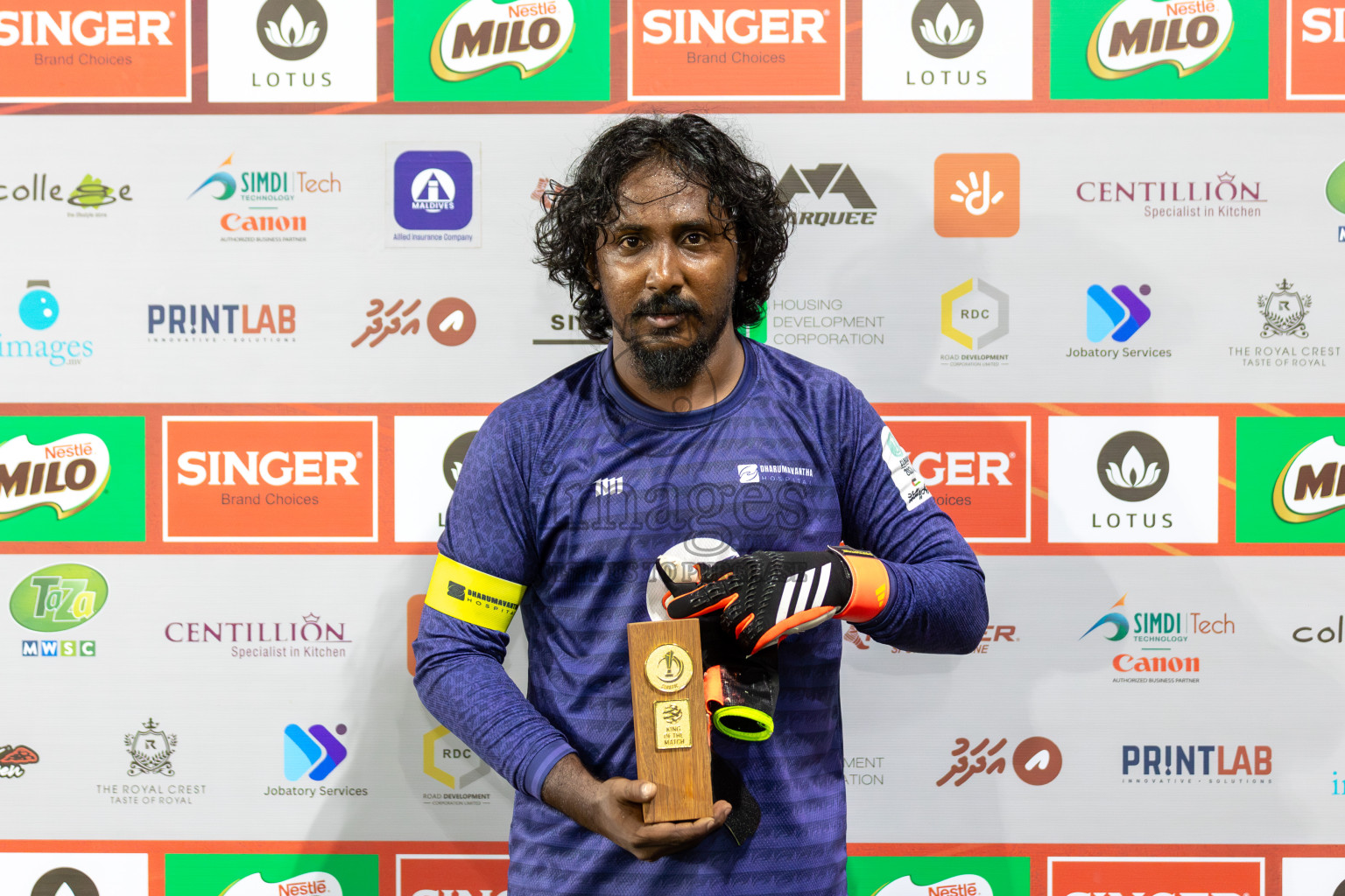 DHARUMAVANTHA vs FINANCE RC in Club Maldives Classic 2024 held in Rehendi Futsal Ground, Hulhumale', Maldives on Tuesday, 10th September 2024. 
Photos: Mohamed Mahfooz Moosa / images.mv