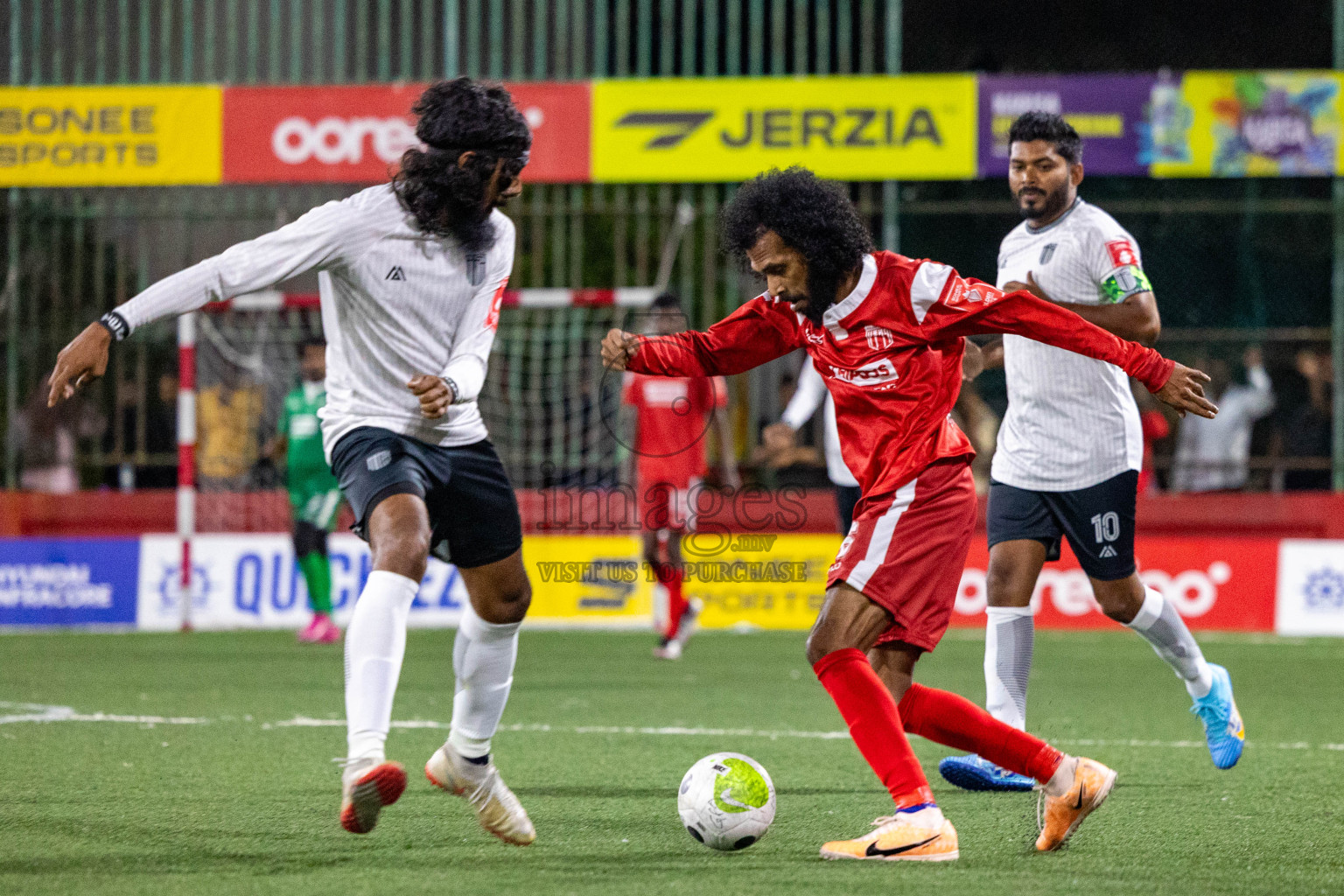 Th Vilufuhsi vs Th Buruni in Day 3 of Golden Futsal Challenge 2024 was held on Wednesday, 17th January 2024, in Hulhumale', Maldives
Photos: Ismail Thoriq / images.mv