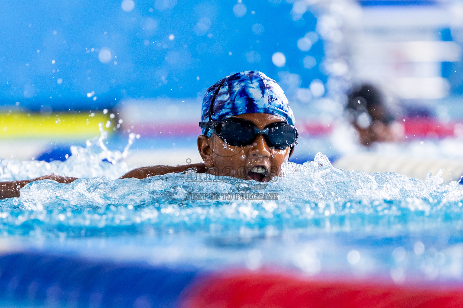 Day 3 of 20th BMLInter-school Swimming Competition 2024 held in Hulhumale', Maldives on Monday, 14th October 2024. Photos: Nausham Waheed / images.mv