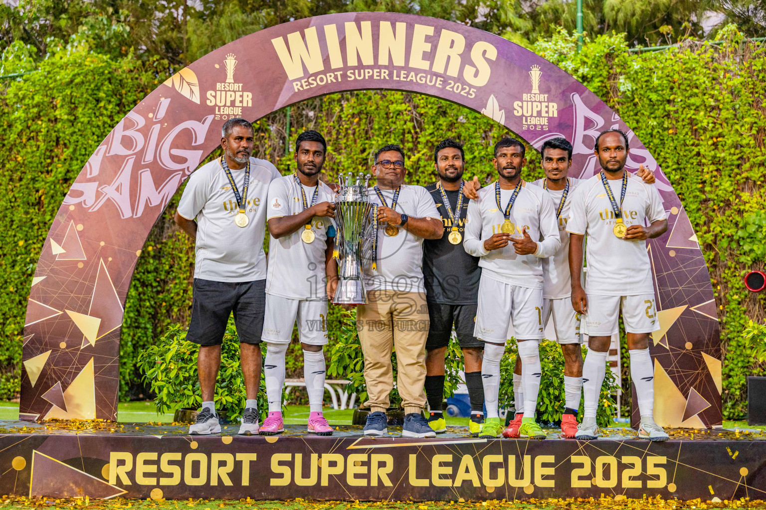 Conrad Maldives vs Joali Maldives in the Final of Resort Super League 2025 was held on Wednesday, 5th November 2025 in Jumeirah Olhaheli Island Maldives, Photos: Areef Adam / images.mv