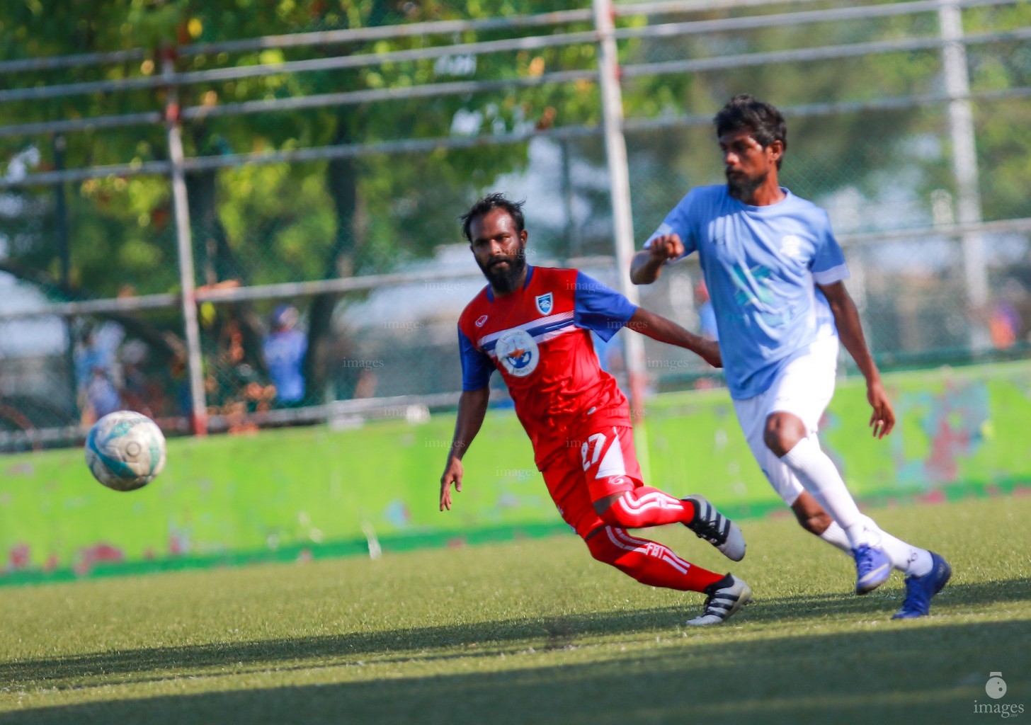 Mahibadhoo Sports Club Vs Kuda Henveiru United  in FA Maldives 2nd Division 2017.  Male , Maldives. Friday 5th May 2017. (Images.mv Photo/ Abdulla Abeedh).