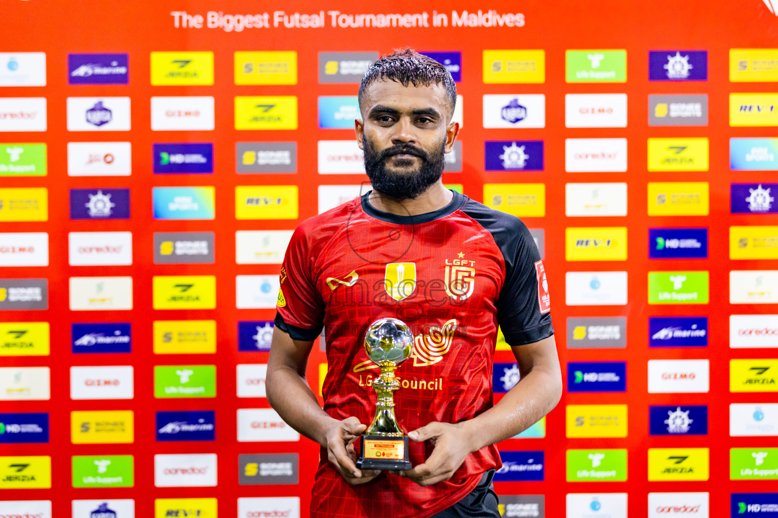 L Gan vs L Maamendhoo in Day 24 of Golden Futsal Challenge 2024 was held on Wednesday  , 7th February 2024 in Hulhumale', Maldives Photos: Nausham Waheed / images.mv