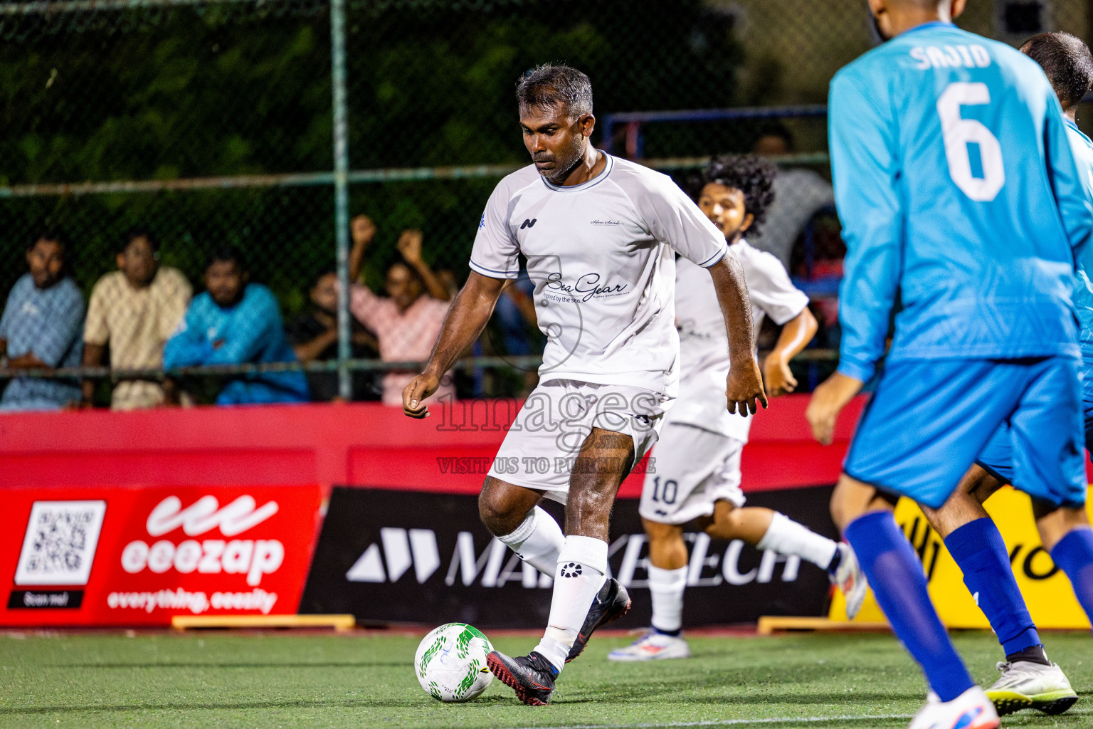 Silver Sands vs Club Apollo in Day 8 of Office League 2025 was held on Wednesday, 23rd April 2025 in Hulhumale', Maldives. Photos: Nausham Waheed  / images.mv