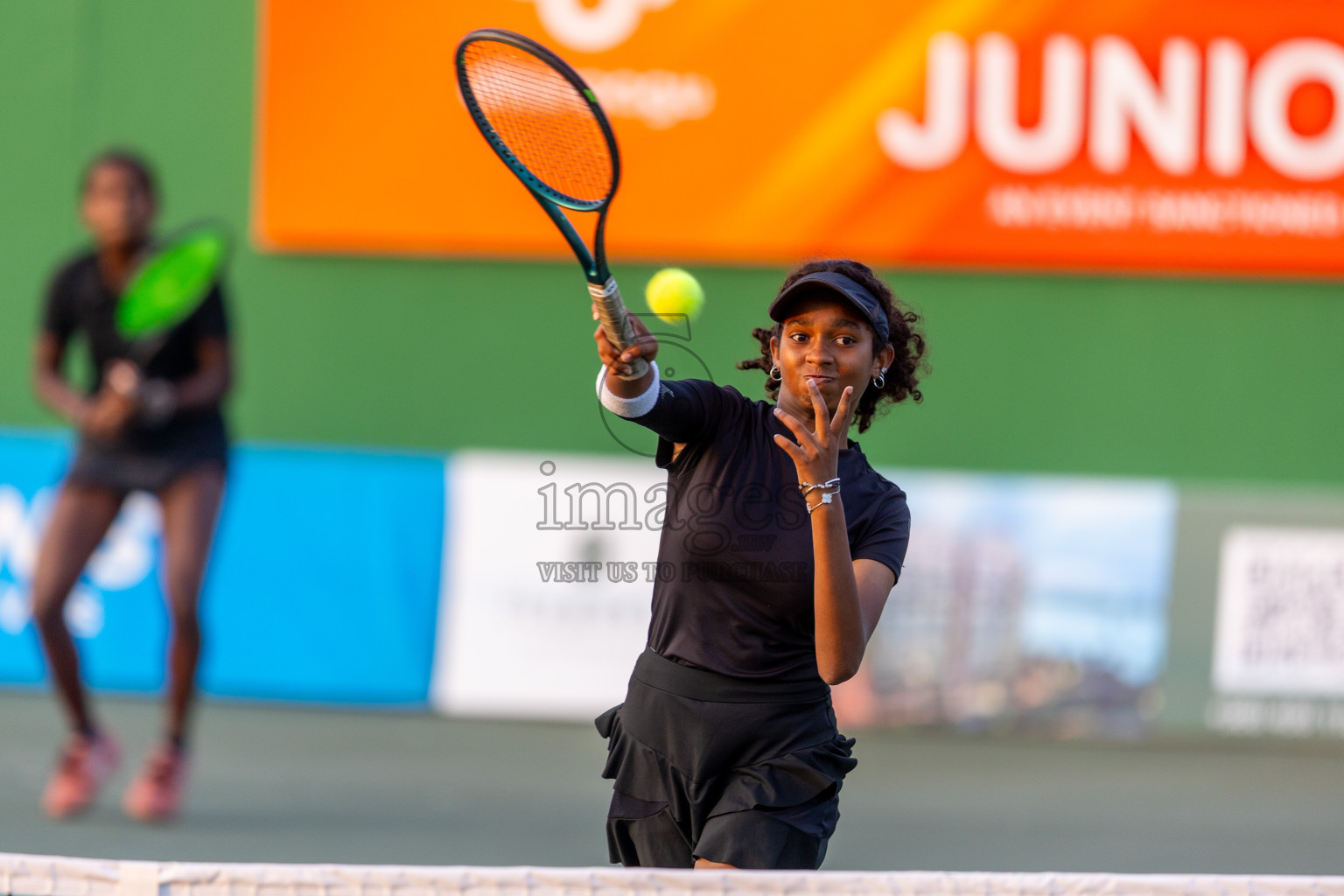 Day 3 of ATF Maldives Junior Open Tennis was held in Male' Tennis Court, Male', Maldives on Wednesday, 11th December 2024. Photos: Ismail Thoriq / images.mv