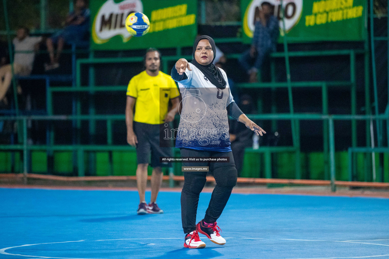 Day 2 of 6th MILO Handball Maldives Championship 2023, held in Handball ground, Male', Maldives on Friday, 21st May 2023 Photos: Nausham Waheed/ Images.mv