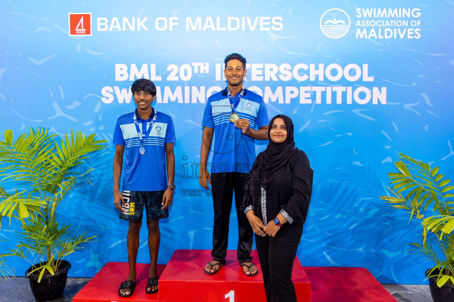 Day 4 of 20th Inter-school Swimming Competition 2024 held in Hulhumale', Maldives on Tuesday, 15th October 2024. Photos: Nausham Waheed / images.mv