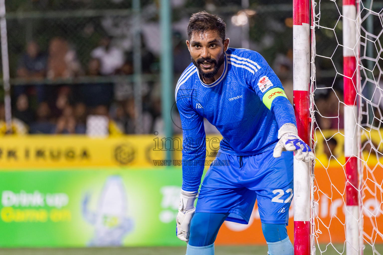 RRC vs Ooredoo in Club Maldives Cup 2024 held in Rehendi Futsal Ground, Hulhumale', Maldives on Saturday, 28th September 2024. Photos: Hassan Simah / images.mv