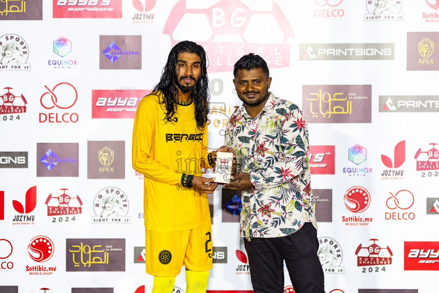 Fasthari SCvs ROCK Z in Day 4 of BG Futsal Challenge 2024 was held on Friday, 15th March 2024, in Male', Maldives Photos: Nausham Waheed / images.mv