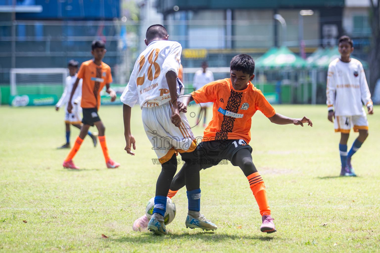 Day 3 of MILO Academy Championship 2025 (U14) was held on Saturday, 1st November 2025 at Henveiru Football Grounds, Male', Maldives . 

Photos: Hassan Simah / images.mv
