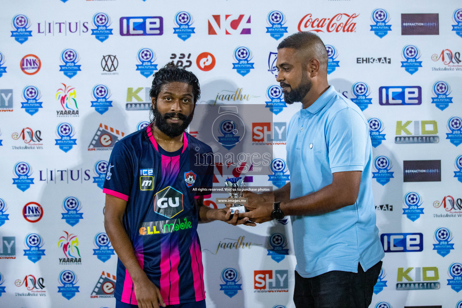 Opening of MFA Futsal Tournament  2023 on 31st March 2023 held in Hulhumale'. Photos: Nausham waheed /images.mv