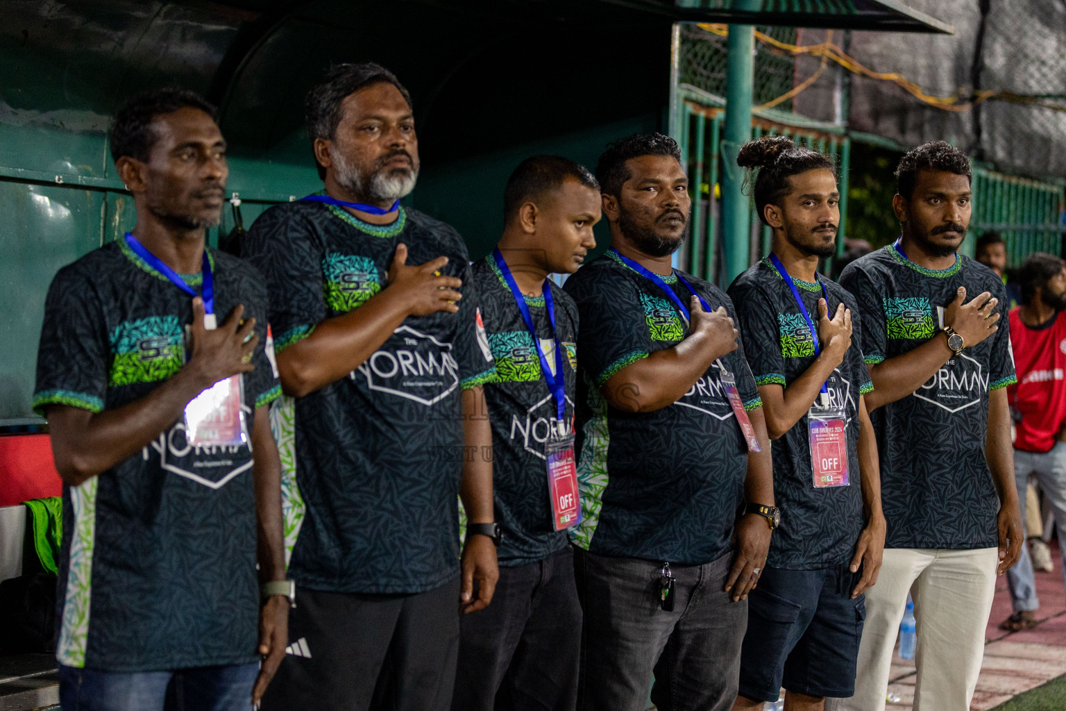 WAMCO vs STELCO RC in the Semi Finals of Club Maldives Cup 2024 held in Rehendi Futsal Ground, Hulhumale', Maldives on Monday, 14th October 2024. Photos: Hassan Simah / images.mv