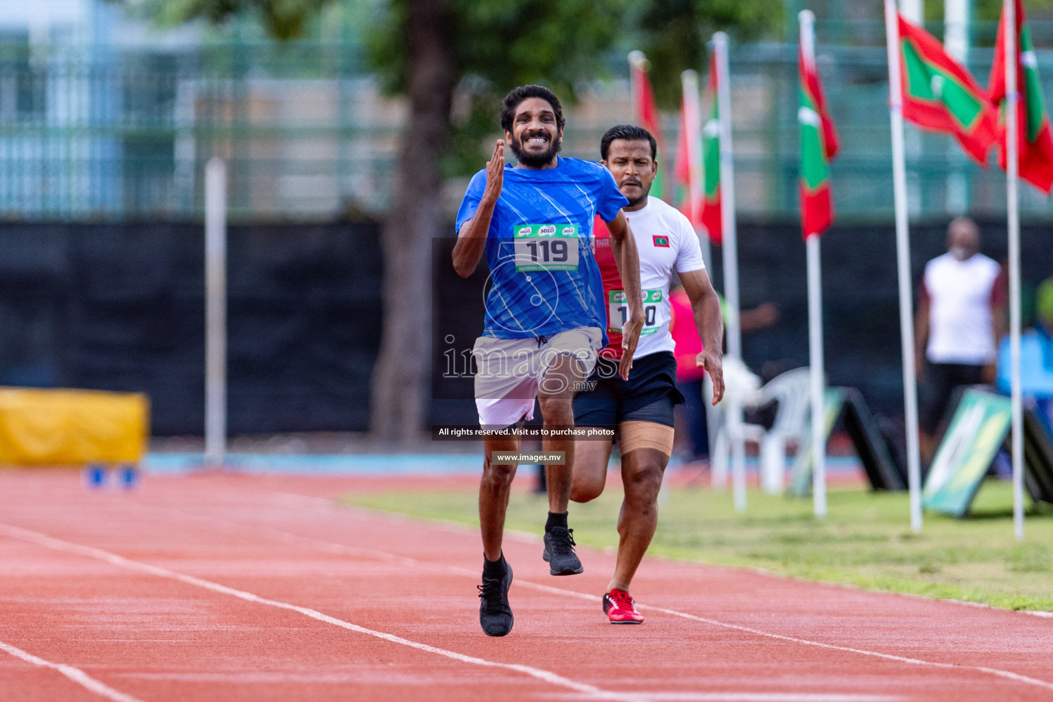 Day 1 of National Athletics Championship 2023 was held in Ekuveni Track at Male', Maldives on Thursday 23rd November 2023. Photos: Nausham Waheed / images.mv