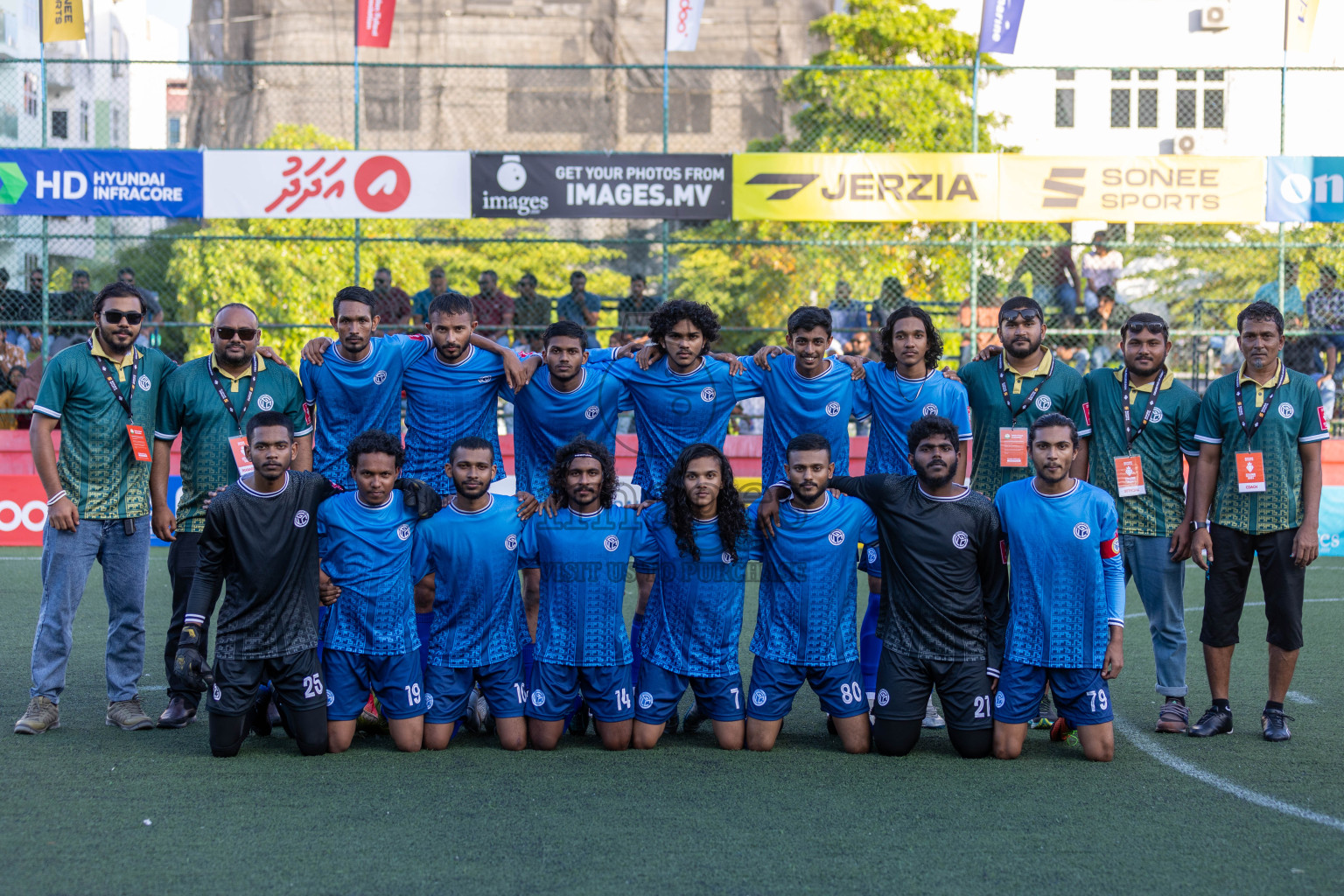 GA Kondey vs GA Gemanafushi in Day 5 of Golden Futsal Challenge 2024 was held on Friday, 19th January 2024, in Hulhumale', Maldives Photos: Mohamed Mahfooz Moosa / images.mv