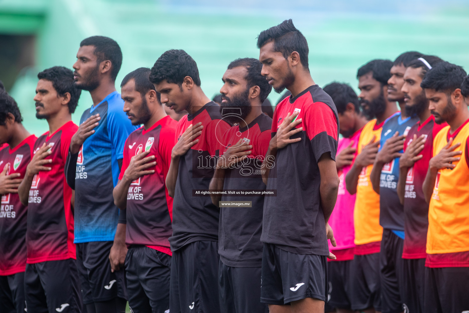 SAFF Championship training session of Team Maldives in Bangalore on Tuesday, 21st June 2023. Photos: Nausham Waheed / images.mv