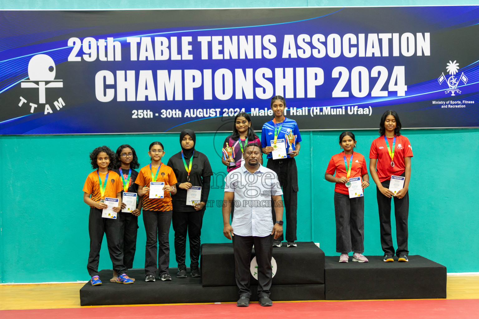 29th Table Tennis Association Championship 2024, 30th August 2024 at Male'TT Hall,Photos by Shuu Abdul Sattar