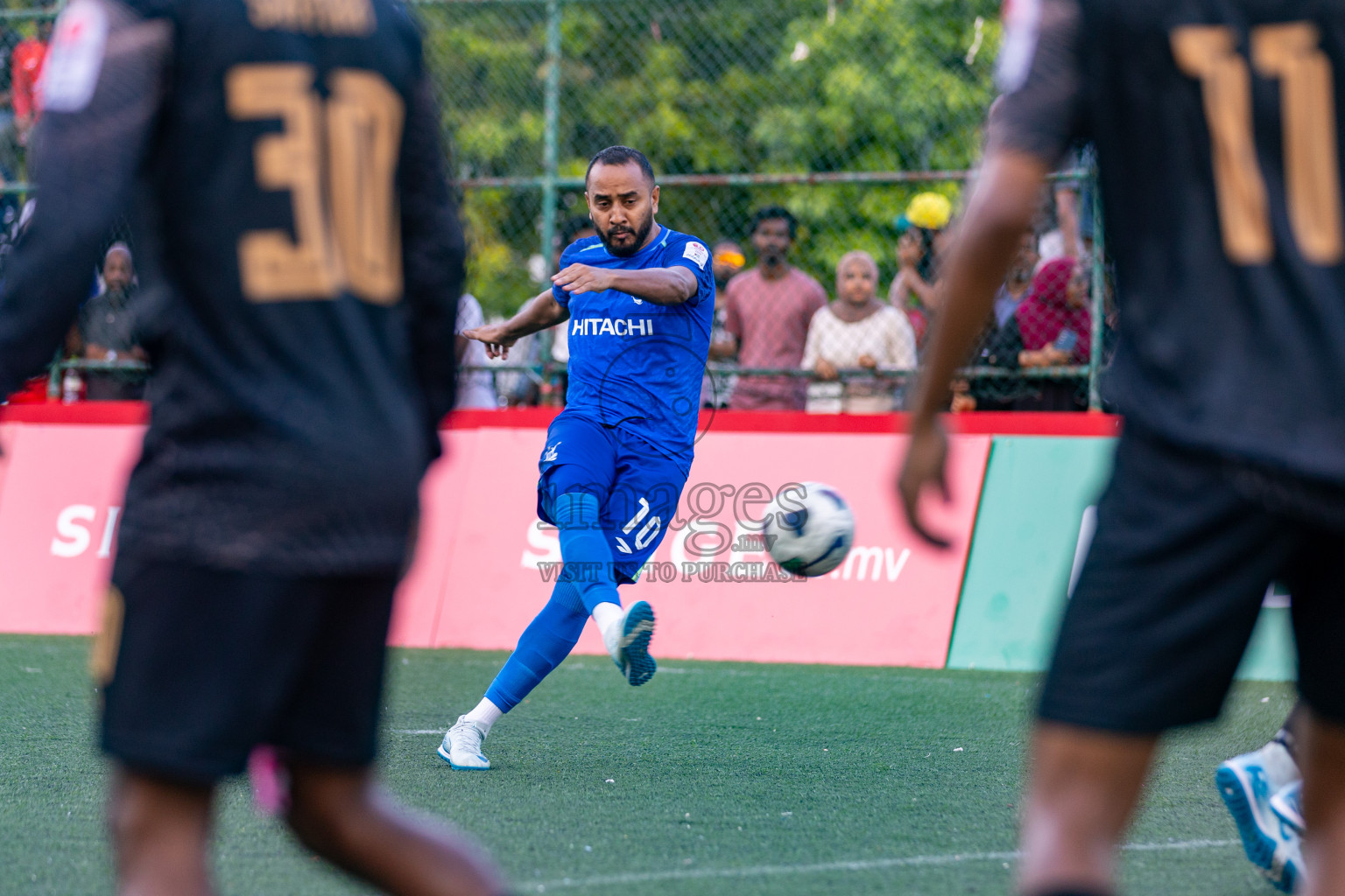 STO RC vs AVSEC RC in Club Maldives Cup 2024 held in Rehendi Futsal Ground, Hulhumale', Maldives on Saturday, 28th September 2024. 
Photos: Hassan Simah / images.mv