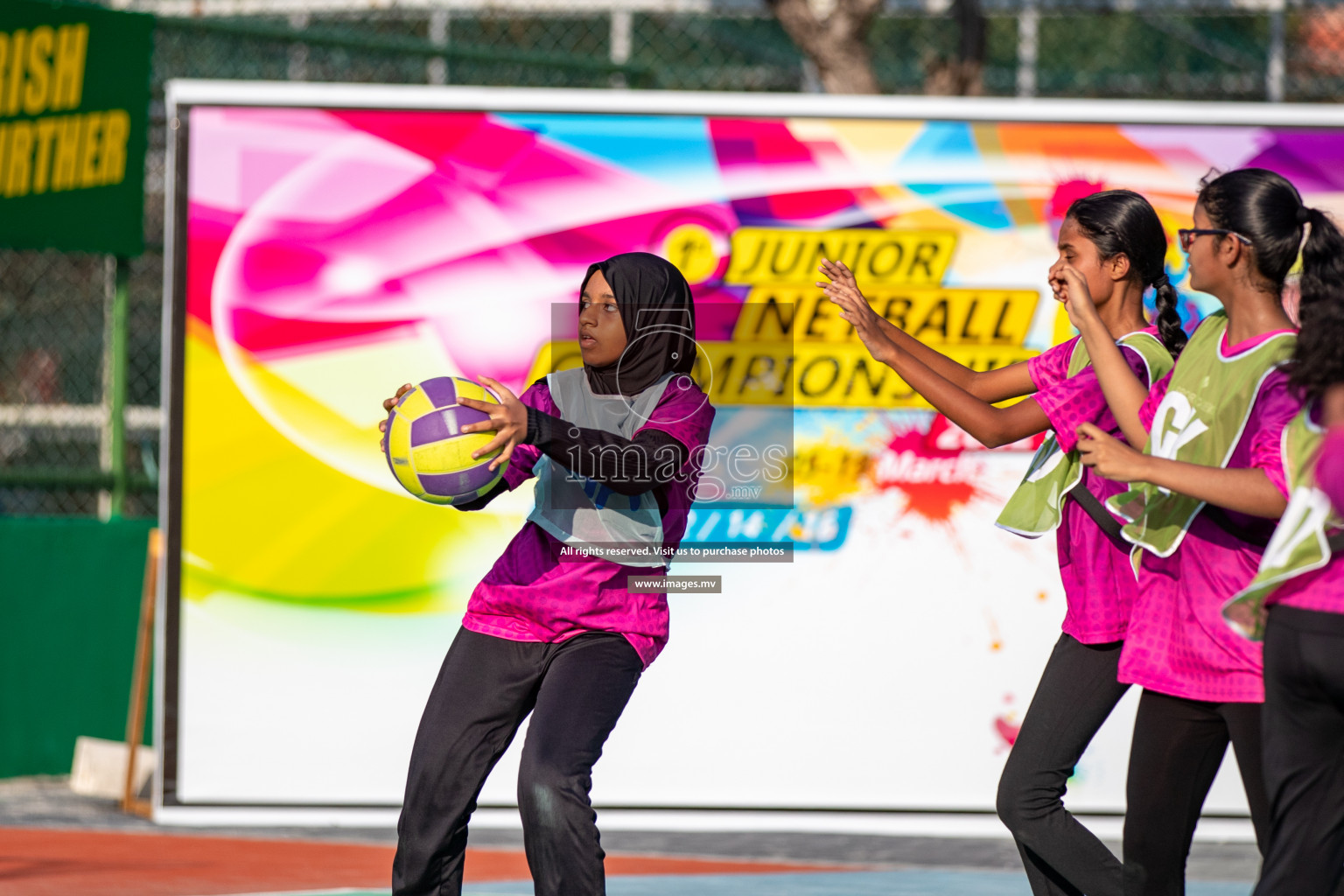 Day 8 of Junior Netball Championship 2022 on 11th March 2022 held in Male', Maldives. Photos by Nausham Waheed & Hassan Simah