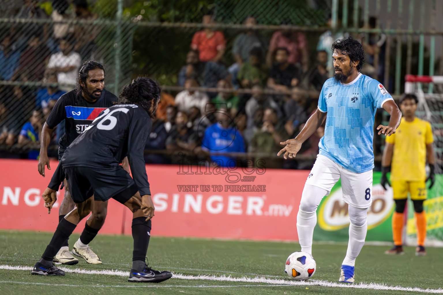 STELCO vs MACL in Quarter Finals of Club Maldives Cup 2024 held in Rehendi Futsal Ground, Hulhumale', Maldives on Wednesday, 9th October 2024. Photos: Ismail Thoriq / images.mv